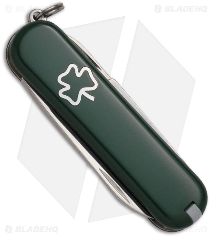 Victorinox Swiss Army Knife Classic SD Shamrock Green 53014 Blade HQ