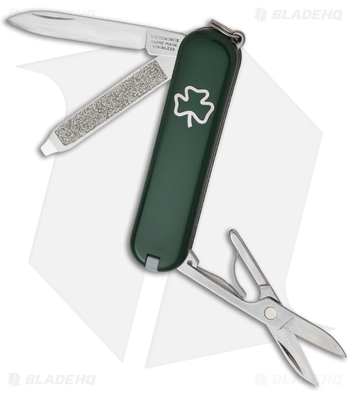 Victorinox Swiss Army Knife Classic SD Shamrock Green 53014 Blade HQ