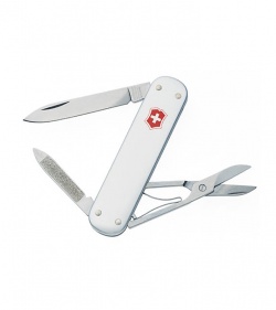 Victorinox Swiss Army Knife 3" Money Clip Silver Alox 53740
