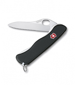 Victorinox Swiss Army Knife One Hand Sentinel Black 54890
