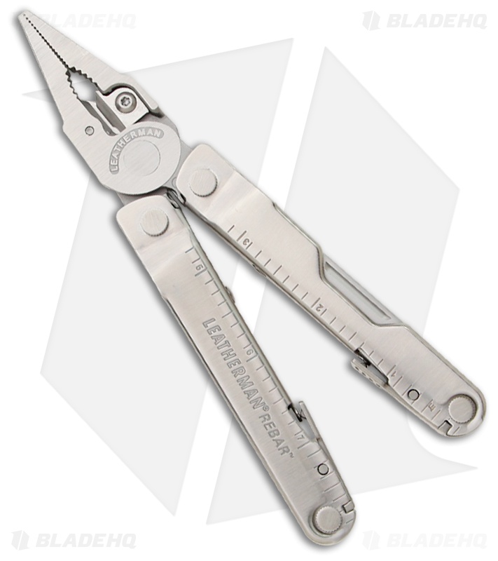 Leatherman Rebar Silver MultiTool w/ Nylon Sheath (17in1) 831548