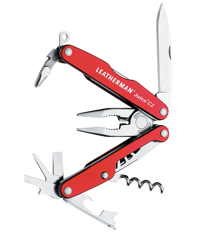 Leatherman Juice C2 Multi Tool Inferno Red (12in1) Blade HQ