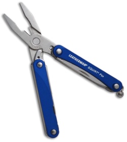 Leatherman Squirt PS4 Multi Tool w/ Blue Handle (9-in-1) 831192