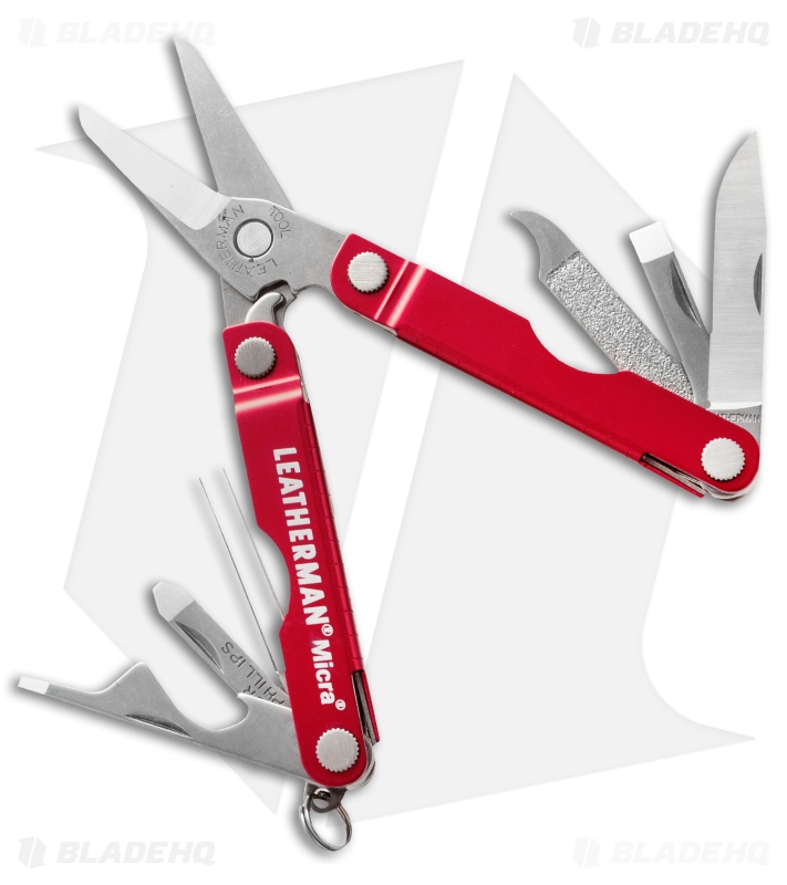 Leatherman Micra MultiTool Red (10in1) Blade HQ