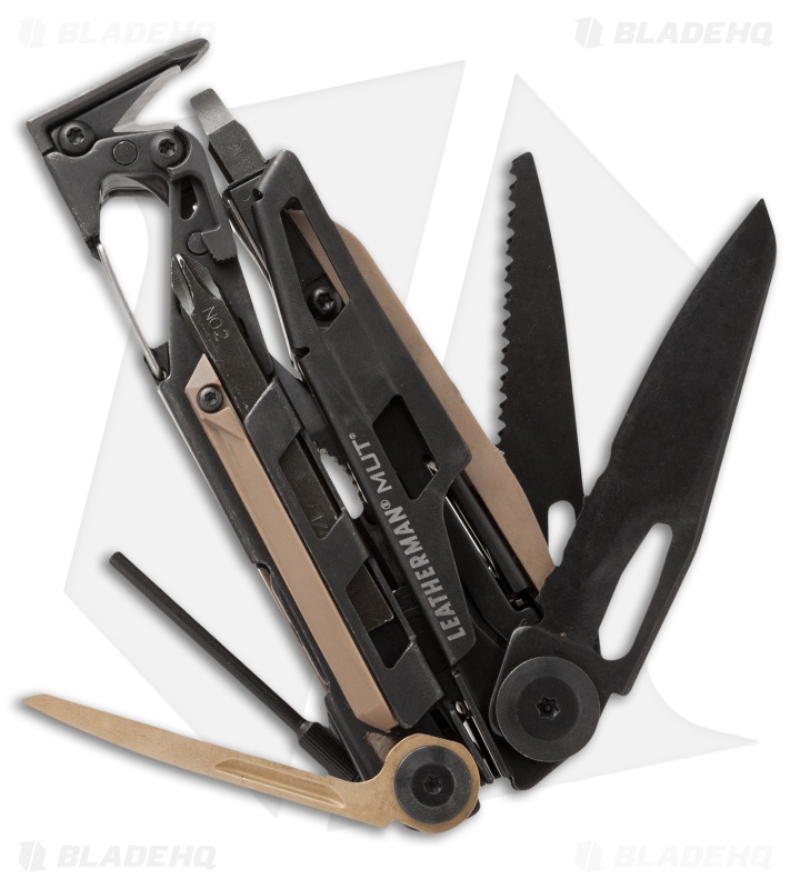 Leatherman Black MUT Firearm Maintenance Tool (18in1) 850121 Blade HQ