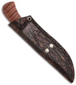 Arno Bernard Knives Nyala Fixed Blade Knife w/ Curly Maple (3.63" Satin)