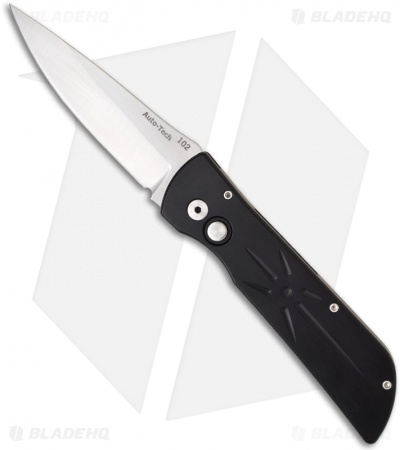 Auto-Tech Destiny Fighter Automatic Knife (3.65" Satin Plain) #102