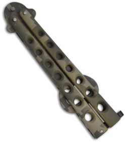 The Bartender "Bottle-Fly" Butterfly Knife Bottle Opener (Digi Camo)