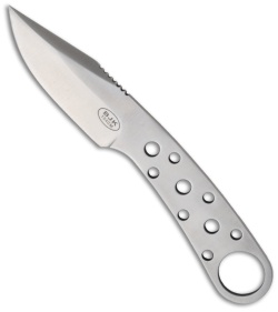 BlackJack Knives Satin BJK 155 Neck Knife (2.75" Plain)