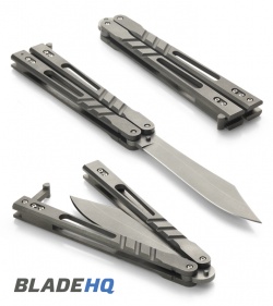 BRS Alpha Beast Balisong Butterfly Knife (4.5" Plain)