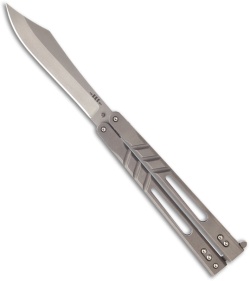 BRS Alpha Beast Balisong Butterfly Knife (4.5" Plain)