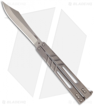 BRS Alpha Beast Balisong Butterfly Knife (4.5" Plain)
