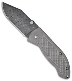 Burke Production Damascus Rockstar Knife - Diamond Design (PLN) 1020