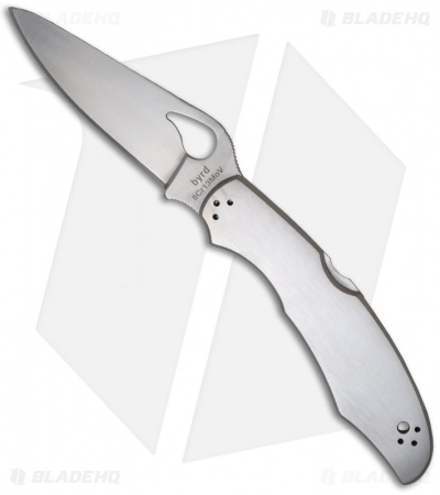 Byrd Cara Cara 2 Stainless Steel Manual Knife (Satin PLN) BY03P2