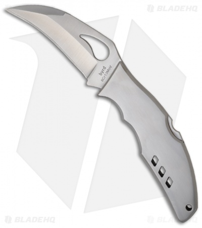 Byrd Crossbill Stainless Steel Knife BY07P (3.5" Satin Plain)