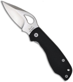 Byrd Crow G-10 Manual Folding Knife (Satin PLN) BY09GP