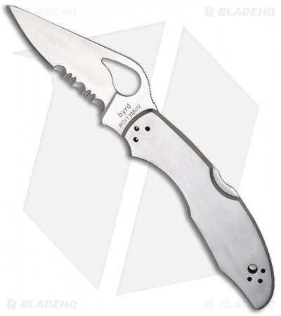 Byrd Meadowlark 2 Stainless Steel Manual Folding Knife (Satin SER) BY04PS2