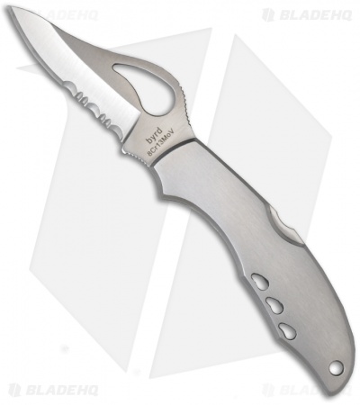 Byrd Meadowlark Stainless Steel Manual Folding Knife (Satin SER) BY04PS