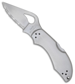 Byrd Robin 2 Stainless Steel Folding Pocket Knife (Satin SER) BY10S2