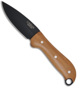 Camillus 8" Fixed Blade Carbonitride Titanium Knife w/ Bamboo Scales (PLN) 18506
