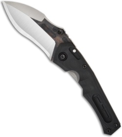 Dwaine Carrillo Tunnel Ratt Model 6 Spear Point Folder Knife Black (4" Two-Tone)
