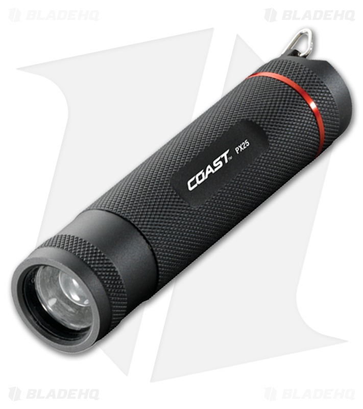 Coast PX25 Professional LED Flashlight (208 Lumens) Blade HQ