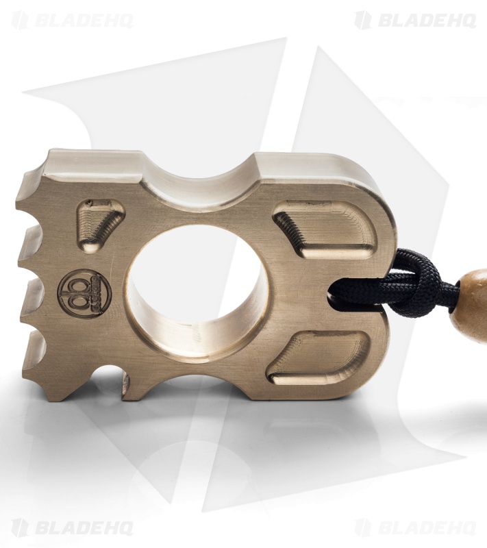DB Customs Ailment Single Knuck Bottle Opener EDC Keychain Brass Blade HQ