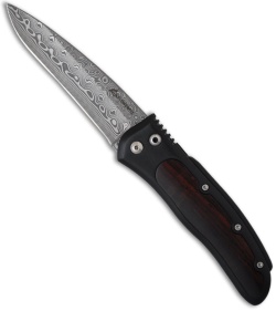 Custom Allen Elishewitz Neo Automatic Knife (3.75" Damascus)