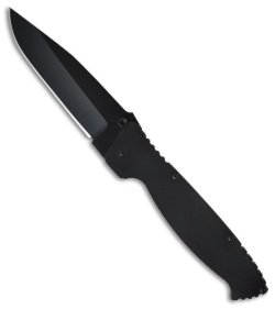 EnTrek Counter Strike MKII Tactical Folding Knife (4.67" Black Plain)