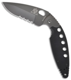 Ka-Bar TDI Sidelock Tactical Folding Knife (3.5" Serr) 02-2483
