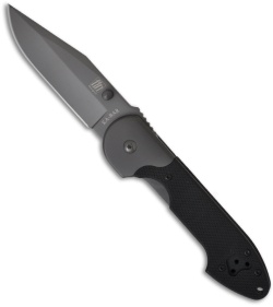 Ka-Bar FIN Mojo Extreme Sidelock Tactical Folding Knife (3.3" Plain) 02-5548