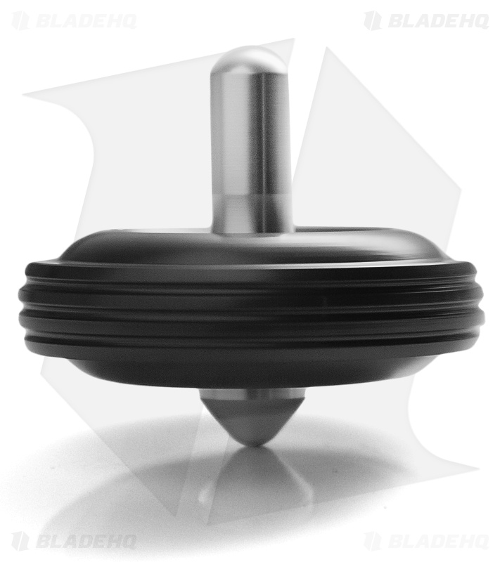 Karas Kustoms Machined Toy Spinning Top Black (Aluminum) Blade HQ