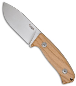 Lion Steel M2 Hunting Knife MCKF Olive Wood (3.54" Satin Plain) M2 UL