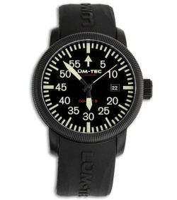 Lum-Tec B17 Combat Super Precision Luminous Chronograph Watch PVD Coating