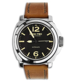 Lum-Tec M52 Tungsten Carbide Chronograph Watch Vintage