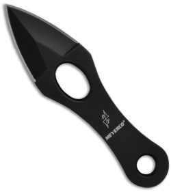 Meyerco Dirk Pinkerton Thumb Drive II Utility Dagger Knife (1.25" Black Plain)
