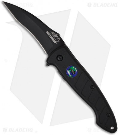Meyerco Randall King Tsavo Spring Assisted Knife (3" Black Plain)