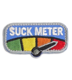 MSM Suck Meter Hook Velcro Back Patch (Full Color)