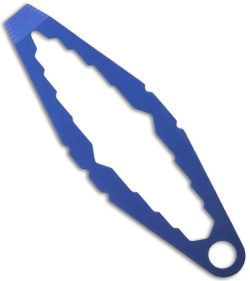 Mini WTF Keychain Multi-Tool Wrench That Fits (Dark Blue)