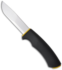 Mora of Sweden Outdoor 2010 Stainless Blade & Black/Yellow Handle (4" Satin)