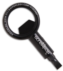 Screwpop 6-in-1 Keychain Multi-Tool (Black)
