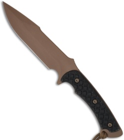 Spartan Blades Horkos Knife Fixed Blade Black Micarta (5.69" DE Plain) SB4