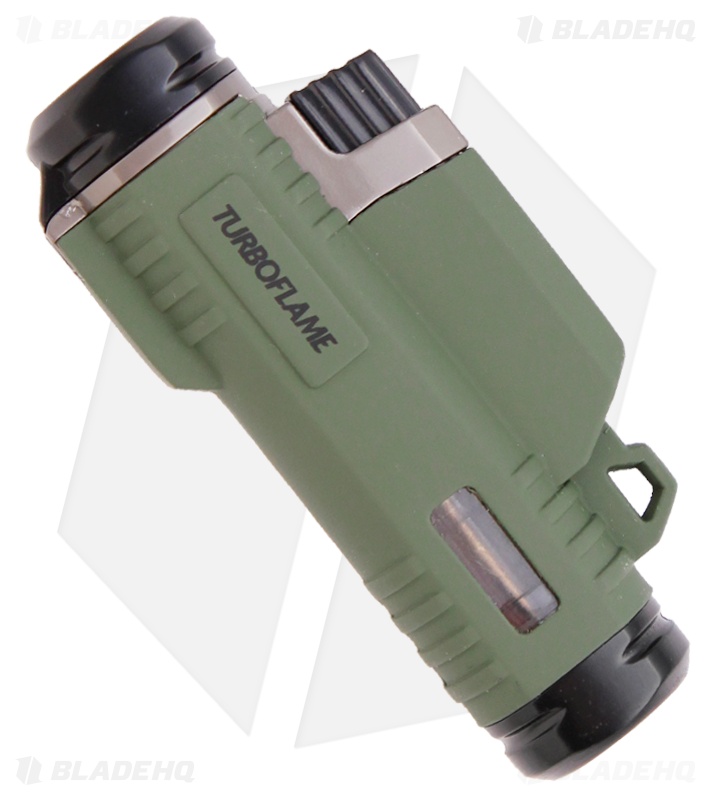 Turboflame Ranger Twin Laser Jet Flame Lighter 21090 T2OL Blade HQ