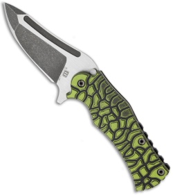 Mikkel Willumsen Urban Tactical Frankie Folder Green/Black G10 (4" Plain)