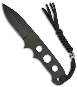 Wilson Tactical Model 13-3-OD-K OD Combat Fixed Blade Knife w/Sheath (Black PLN)