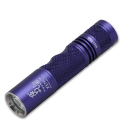 XENO E03 V3 Blue LED Flashlight CREE XM-L 1B (T6) Cool White 430 Lumens