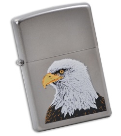 Zippo Lighter - Bald Eagle 205