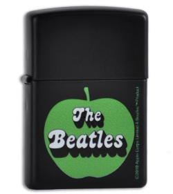 Zippo Lighter - Beatles Green Apple - 24831