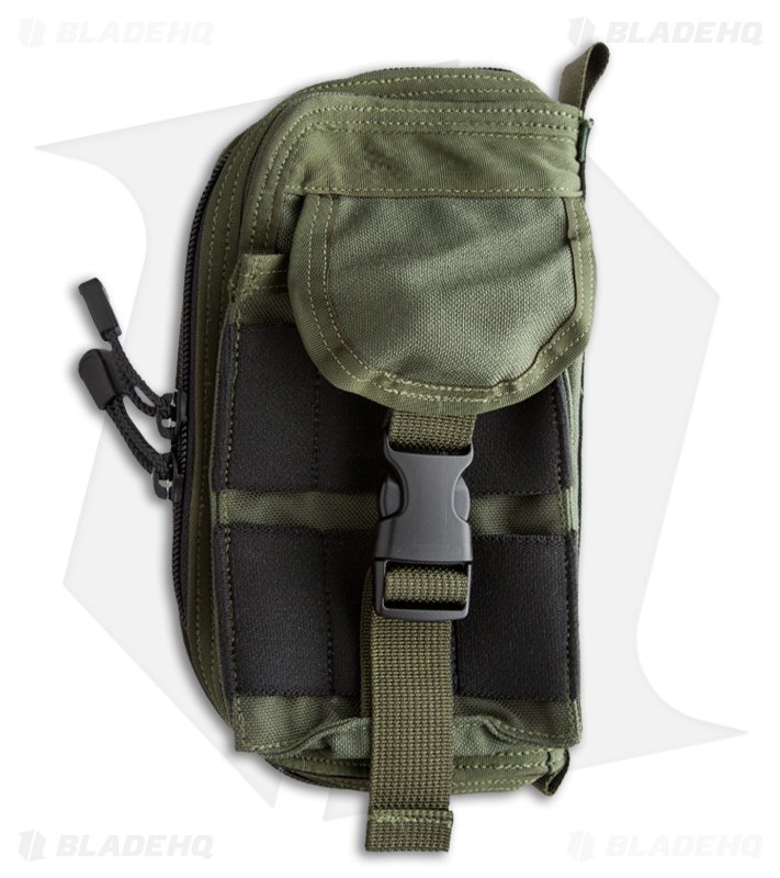 Zulu Nylon Gear MOLLE Survival Kit Pouch (Olive Drab) Blade HQ