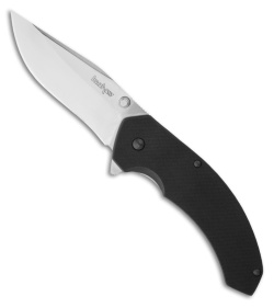 Kershaw Lahar Folding Knife w/ G10 Handles (3.5" Satin Plain) 1750